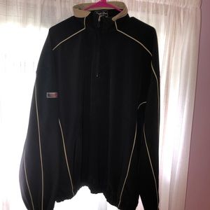 Straight Down Navy blue quarter zip jacket